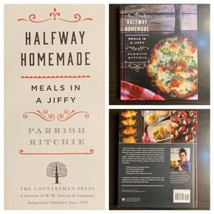 Halfway Homemade Meals in a Jiffy‎ Parrish Ritchie Hardcover Cookbook 2018